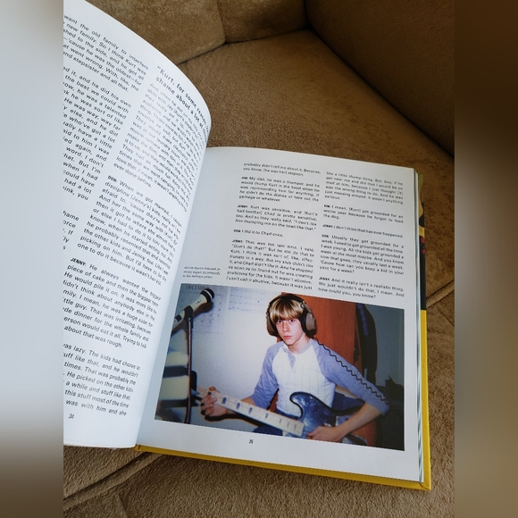 NWT Kurt Cobain biography color picture book - Picture 6 of 16